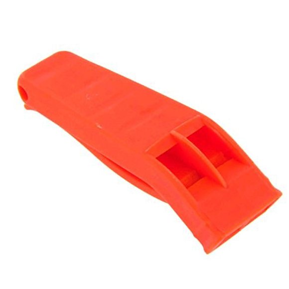 orange safety whistle